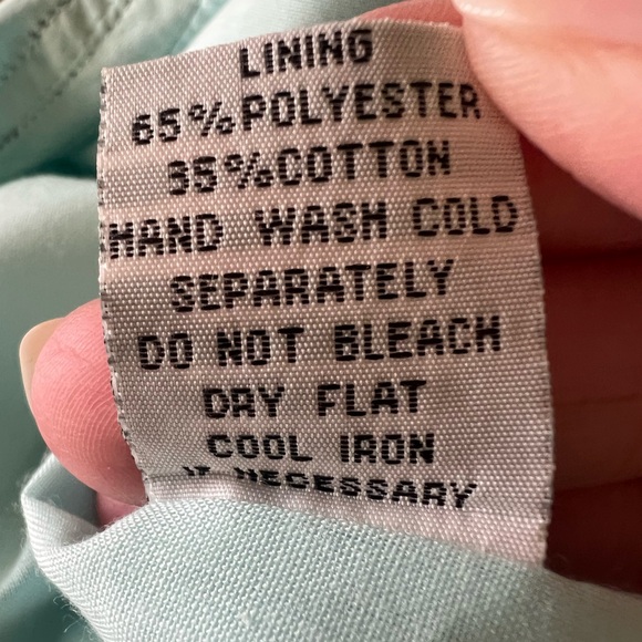 Anthropologie Lapis Floral Embroidered And Beaded Skirt Mint Light Green/Black - Picture 6 of 8